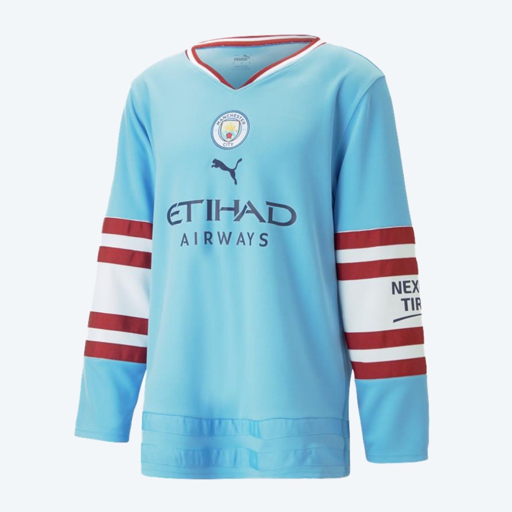 Manchester City Oversized Winter Jersey